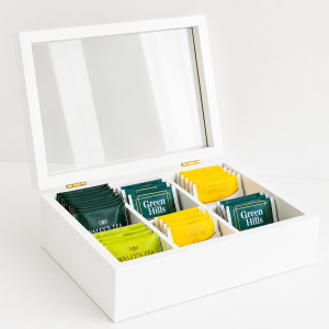 Caja de Te x6 - Blanco