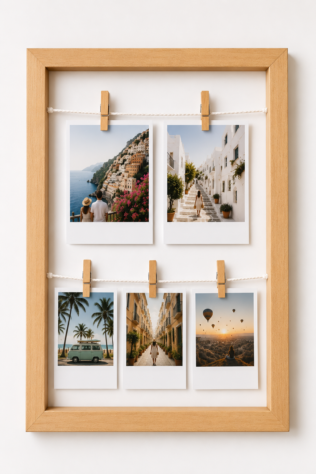 Portarretrato con broches 28x35cm - Imagen 3