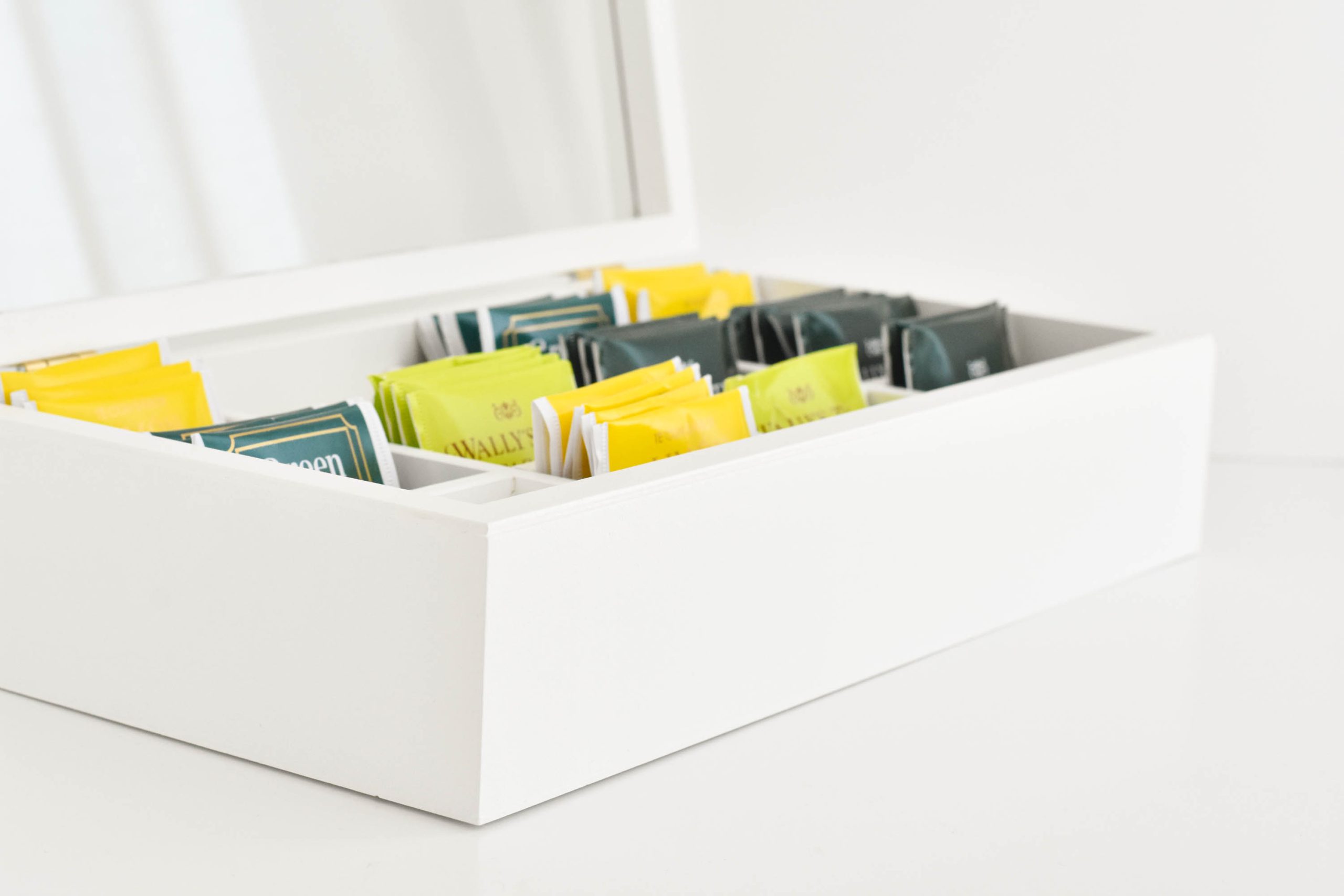 Caja de Te x12 - Blanco - Imagen 3