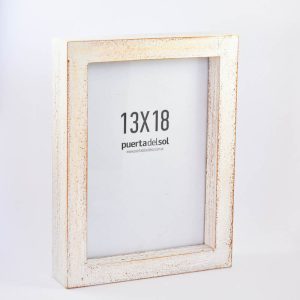 Portarretrato Blanco Vintage