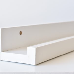 Estante de madera - Blanco