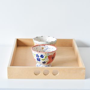 Bandeja SIN PINTAR x10u - Base MDF - Grande