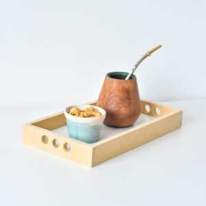 Bandeja SIN PINTAR x10u - Base Blanca - Mini Chica