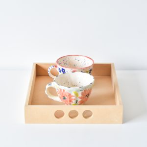 Bandeja SIN PINTAR x10u - Base MDF- Mediana