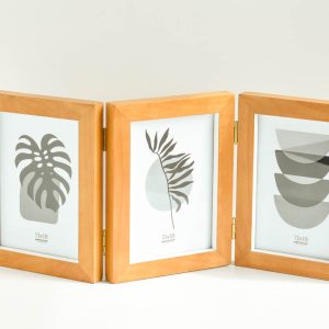 Portarretrato BIOMBO Triple - Madera