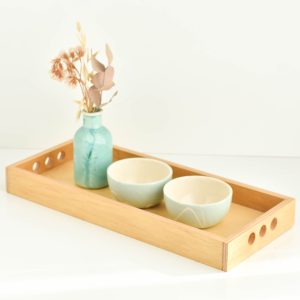 Bandeja de MADERA Mini Larga