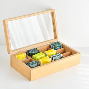 Caja de Te x12 - Linea MADERA Guatambu